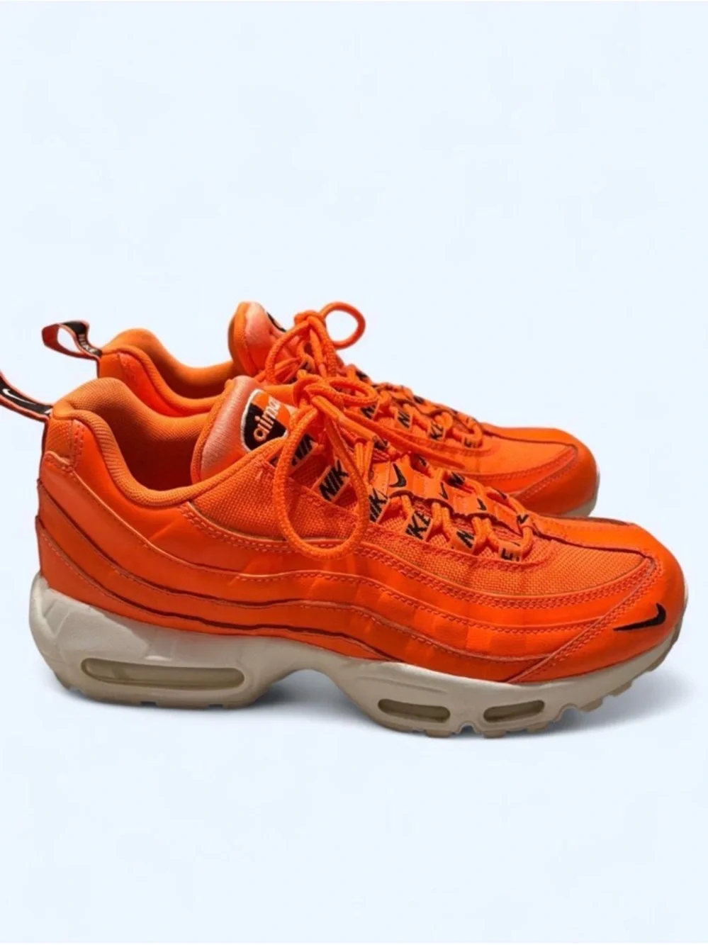 Nike Air Max 95 Premium “Overbranded” Sneakers Men’s Size 8 - Picture 3 of 6